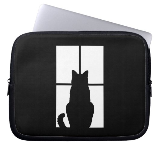 Klicken Sie auf Schwarze Katze, um die Farbe des F Laptopschutzhülle (Vorderseite)