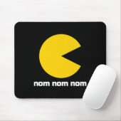 Klicken Sie auf Video Game Nom Nom Nom Mousepad (Mit Mouse)