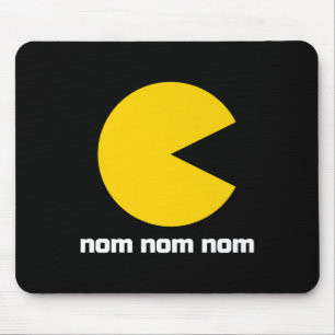 Klicken Sie auf Video Game Nom Nom Nom Mousepad