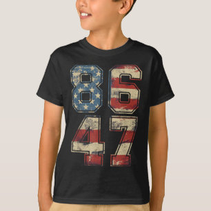 Klicken Sie auf Vintage 80er-Flagge 86 47 Anti Tru T-Shirt