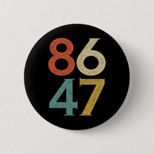 Klicken Sie auf Vintagen 80er Style 86 47 Anti Tru Button