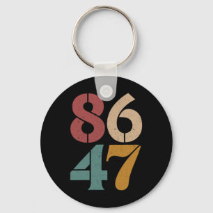 Klicken Sie auf Vintagen 80er Style 86 47 Anti Tru Schlüsselanhänger