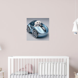 Klicken Sie auf & Vroom: Puppy Driver 2. Ausgabe Poster