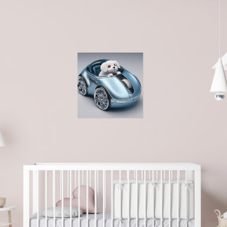 Klicken Sie auf & Vroom: Puppy Driver 2. Ausgabe Poster