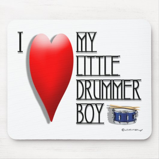 Klicken Sie es Loud (i-LIEBE MEIN KLEINER Mousepad (Vorne)