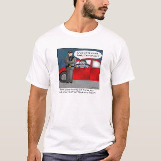 Klicken Sie es oder Karten-Cartoon-T - Shirt an