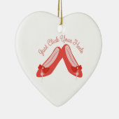 Klicken Sie Ihren Heels an Keramik Ornament (Rechts)