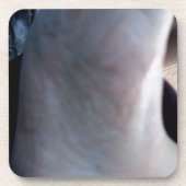 KLICKEN SIE MICH FUSSBAR GETRÄNKEUNTERSETZER (Vorderseite)