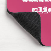 Klickenklickenklicken…. Mousepad (Ecke)