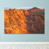 KLIFFE AUS RED 32x48 Leinwanddruck (Insitu (Holzboden))