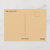 Kliffe von Dingli Malta Postkarte (Rückseite)