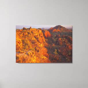 KLIFFE VON RED 24x36 Leinwanddruck