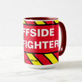 KLIFFSIDE FIREFIGHTER-TASSE TASSE (VorderseiteRechts)