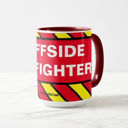 KLIFFSIDE FIREFIGHTER-TASSE TASSE (VorderseiteRechts)