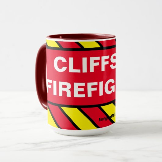 KLIFFSIDE FIREFIGHTER-TASSE TASSE (Vorderseite Links)