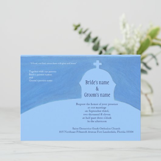 Klima Einladung (Stehend Vorderseite)