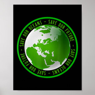 Klima für den Umweltschutz Poster