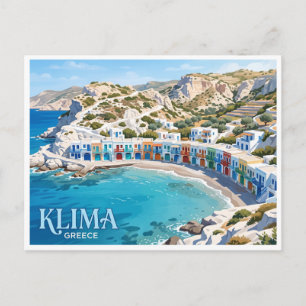 Klima Griechenland Postkarte