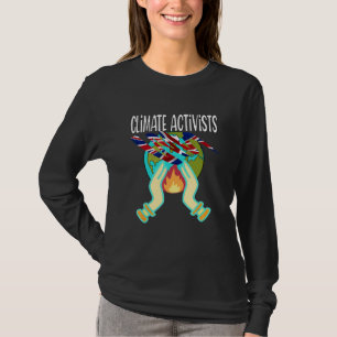 Klimaaktivisten in London Klimawandel T-Shirt