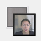 KLIMAÄNDERUNGEN MAGNET (Vorderseite/Rückseite)