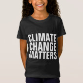 KLIMAÄNDERUNGEN - T - SHIRT (Vorderseite)