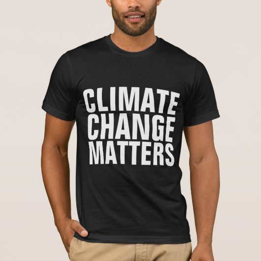 KLIMAÄNDERUNGEN - T - SHIRT (Vorderseite)