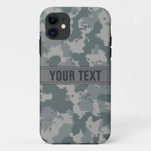 Klimaanlage-Art-graue Camouflage #2 personalisiert Case-Mate iPhone Hülle (Rückseite)