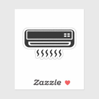 Klimaanlage Aufkleber