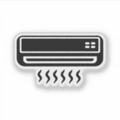 Klimaanlage Aufkleber (Vorderseite)