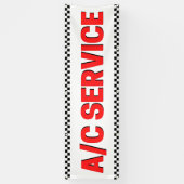 Klimaanlage Automotive Shop Grosses Banner (Vertikal)