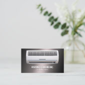 Klimaanlage Bronze Visitenkarte (Stehend Vorderseite)