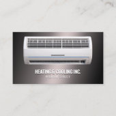 Klimaanlage Bronze Visitenkarte (Vorderseite)