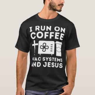 Klimaanlage für HVAC Techniker Reparatur - Kaffee T-Shirt