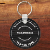 Klimaanlage, Heizung und Klimaanlage Schlüsselanhänger (Vorderseite)