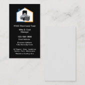 Klimaanlage HVAC Business Card Vertikal Visitenkarte (Vorne/Hinten)