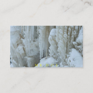 Klimaanlage Kühldienst auf zwei Seiten Visitenkarte