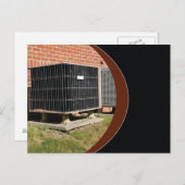 Klimaanlage Postkarte (Vorne/Hinten)