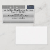 Klimaanlage Reparaturservice Visitenkarte (Vorne/Hinten)