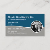 Klimaanlage Service und Reparatur Visitenkarten Visitenkarte (Vorderseite)