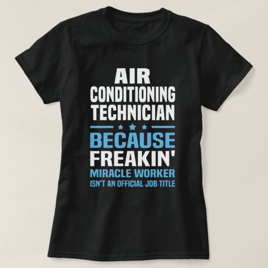 Klimaanlage T-Shirt (Design vorne)