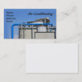 Klimaanlage und industrielles Abkühlen Visitenkarte (Vorne/Hinten)