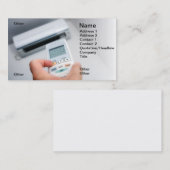 Klimaanlage Visitenkarte (Vorne/Hinten)