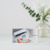 Klimaanlage Visitenkarte (Stehend Vorderseite)