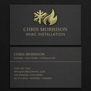 Klimaanlagen-Installationsprofi Visitenkarte