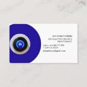 Klimaanlagen - Visitenkarte (Rückseite)