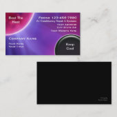 Klimaanlagen-Visitenkarten Visitenkarte (Vorne/Hinten)