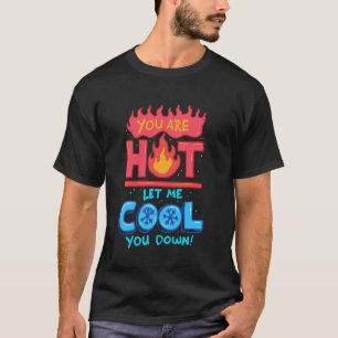 Klimaanlageninstallateur Klimaanlagentechniker Las T-Shirt