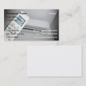 Klimaanlagenwahl Visitenkarte (Vorne/Hinten)