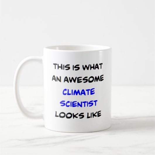 Klimaforscher, phantastisch kaffeetasse (Links)