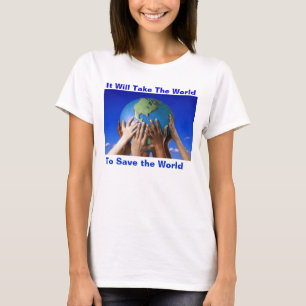 KLIMAfrage-T - SHIRT RETTEN DIE WELT